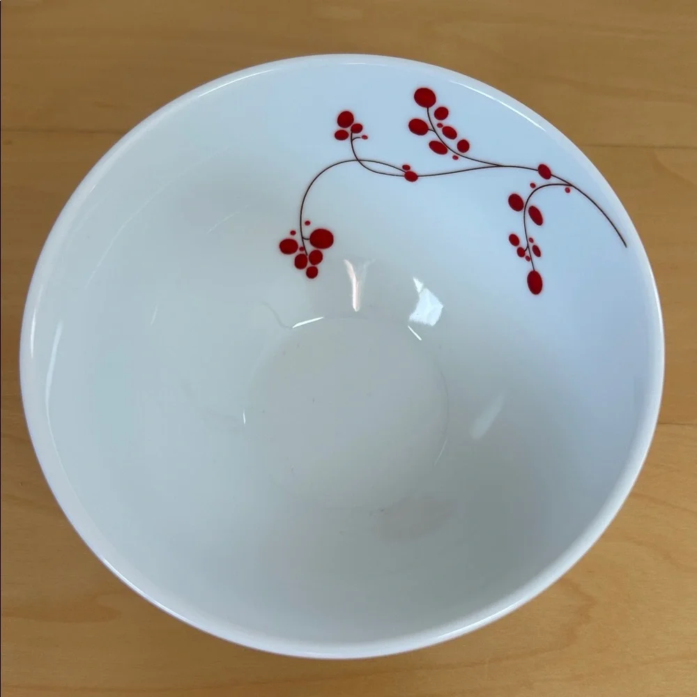 Gourmet Basics Mikasa Red Berries Cereal Bowl